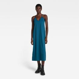 Снимка на G-STAR Dress - Slip dress loose blue