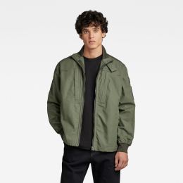 Снимка на G-STAR Jacket - Combat tape overshirt green