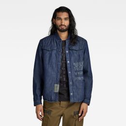 Снимка на G-STAR Jacket - Lt wt craser 7 oz denim blue