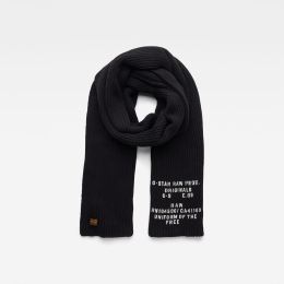 Снимка на G-STAR Scarf - Effo Scarf Text black