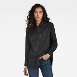 Снимка на G-STAR Shirt - Boyfriend Shirt Black
