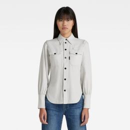 Снимка на G-STAR Shirt - Slim shirt wmn ls grey