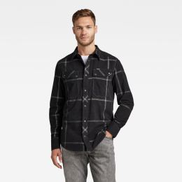 Снимка на G-STAR Shirt - Worker Slim Shirt black