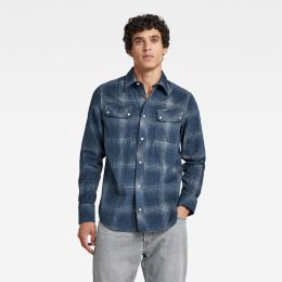 Снимка на G-STAR Shirt - Worker Slim Shirt blue