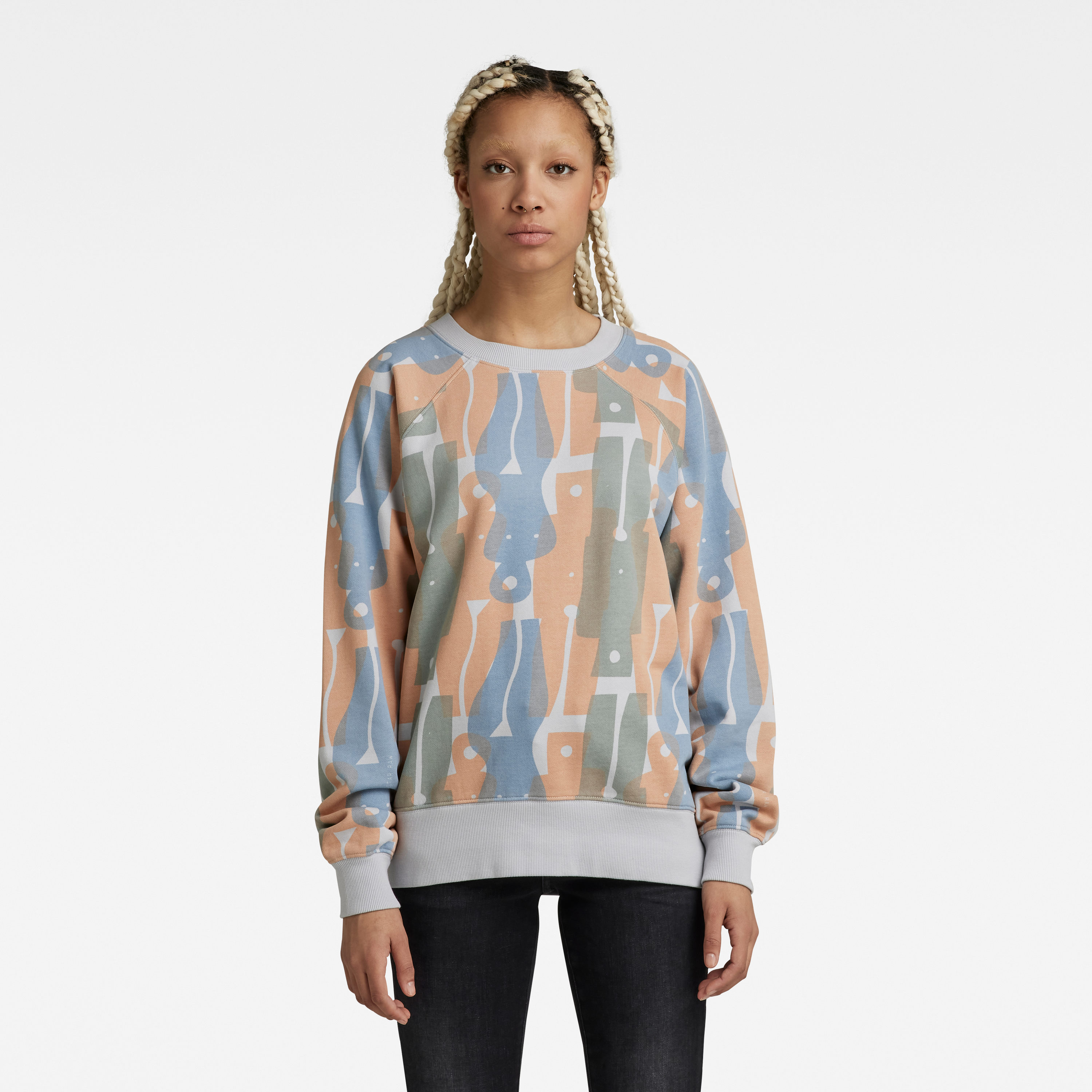 Снимка на G-STAR Sweatshirt - Raglan ao loose r sw multicolor