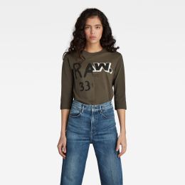 Снимка на G-STAR T-shirt - Compact jersey o green