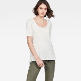 Снимка на G-STAR T-Shirt - Dyv Straight Deep White