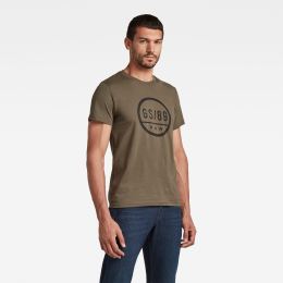 Снимка на G-STAR T-shirt - GS89 graphic r t green