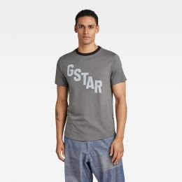 Снимка на G-STAR T-shirt - Lash sports graphic r t grey