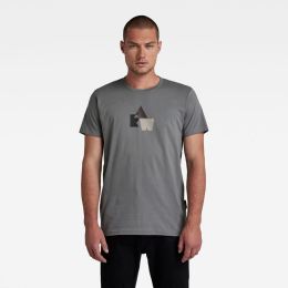Снимка на G-STAR T-shirt - RAW logo r t grey