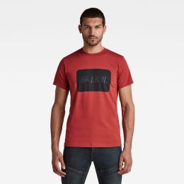 Снимка на G-STAR T-shirt - RAW. Double Layer R T Red
