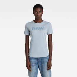 Снимка на G-STAR T-shirt - RAW. Slim R T WMN Blue