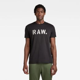 Снимка на G-STAR T-shirt - Stencil RAW r t black