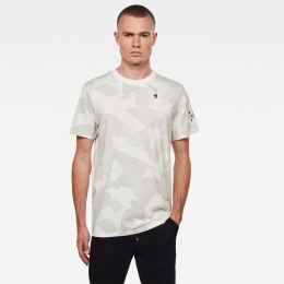 Снимка на G-STAR T-shirt - Tape Camo AOP R T S\S grey