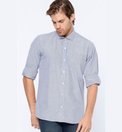 Снимка на G601 DEWBERRY MEN'S SHIRT-NAVY BLUE