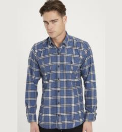 Снимка на G699 DEWBERRY MEN'S SHIRT-NAVY BLUE