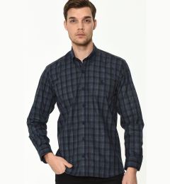 Снимка на G703 DEWBERRY MEN'S SHIRT-NAVY-KHAKI
