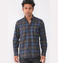 Снимка на G709 DEWBERRY MEN'S SHIRT-NAVY-BROWN