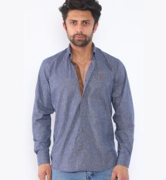 Снимка на G713 DEWBERRY MEN'S SHIRT-NAVY BLUE