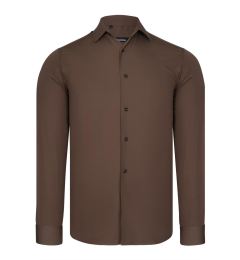 Снимка на G726 DEWBERRY MEN'S SHIRT-COFFEE