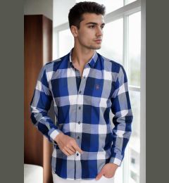 Снимка на G962 DEWBERRY MEN'S SHIRT-NAVY-BLUE