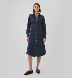 Снимка на GAP Denim Midi Dress Western - Women's