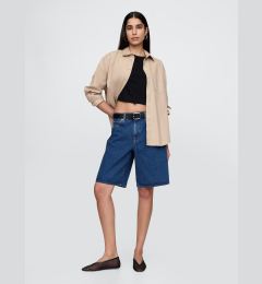 Снимка на GAP Denim Shorts Mid Rise Longline - Women's
