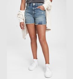 Снимка на GAP Kids Denim Shorts Teen Sky High-Rise Denim Shorts With Stret - Girls