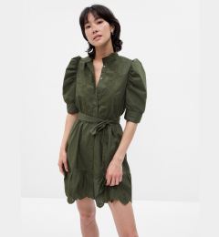 Снимка на GAP Mini Dress with Puff Sleeves - Women's