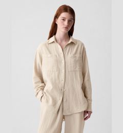Снимка на GAP Oversize Muslin Shirt - Women