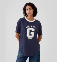 Снимка на GAP Oversize striped Athletic T-shirt - Women's