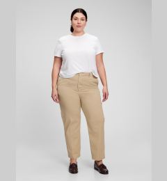 Снимка на GAP Pants straight khaki Washwell - Women