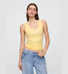 Снимка на GAP Ribbed tank top with logo - Women's