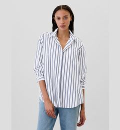 Снимка на GAP Striped Oversize Shirt Poplin Big Shirt - Women's