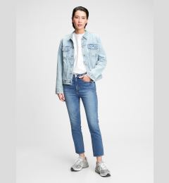 Снимка на GAP Women's blue jeans high rise cigarette jeans with secret smoothing pockets with W