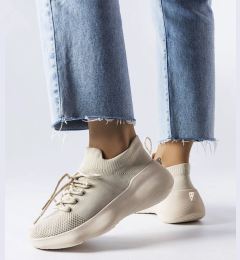 Снимка на Gemre Beige fabric sports shoes Lavallée