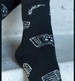 Снимка на Gemre Black and White Warm Socks Sella
