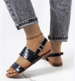 Снимка на Gemre Black women's sandals Chinn