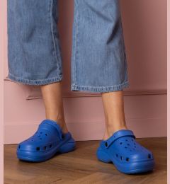 Снимка на Gemre Blue closed-toe platform clogs Kameris