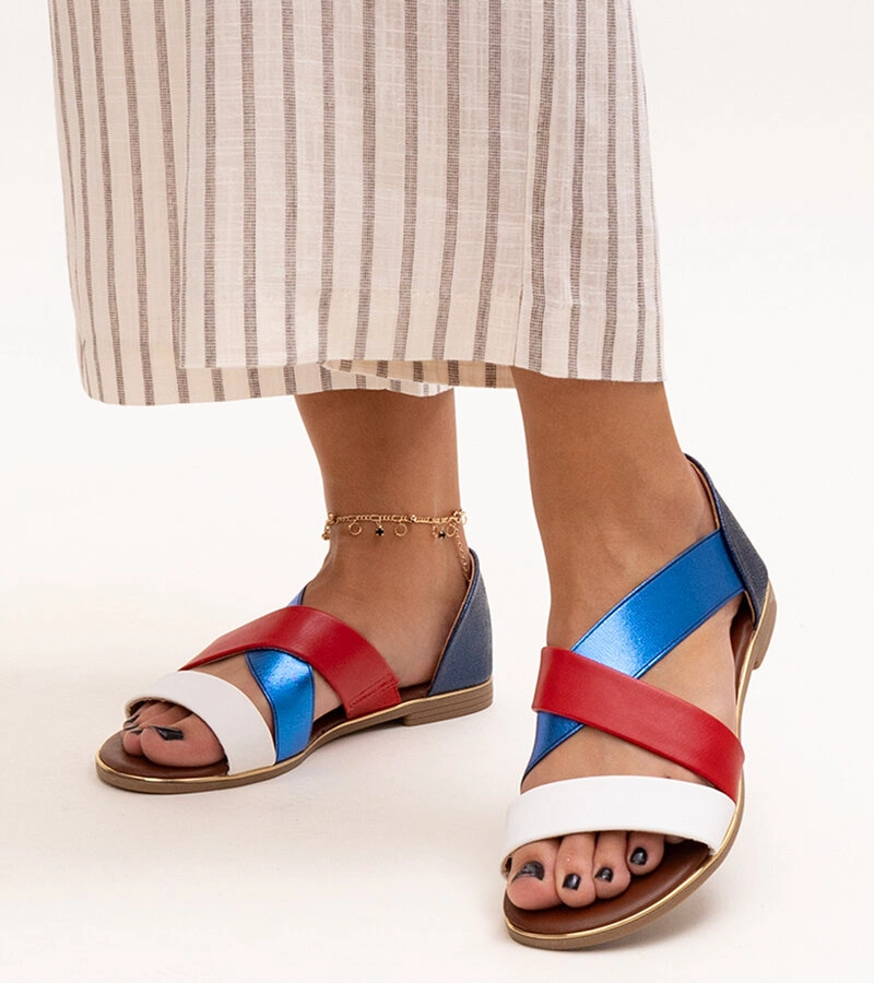 Снимка на Gemre Colorful sandals with a covered heel Massawa
