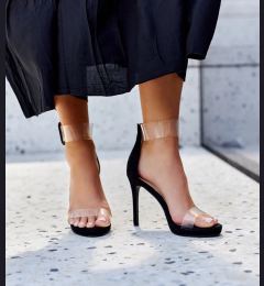Снимка на Gemre High-heeled sandals with transparent upper Janan