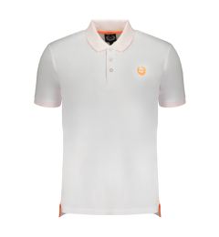Снимка на GIAN MARCO VENTURI MEN'S WHITE SHORT SLEEVED POLO SHIRT