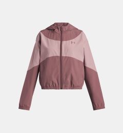 Снимка на Girl's jacket Under Armour UA Rival Woven HD Jacket-BRN - Girls