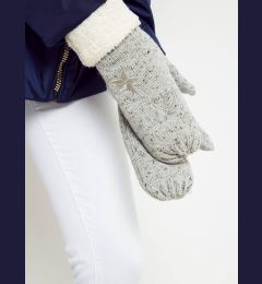 Снимка на Gloves gray melange Yups bx4064. R03