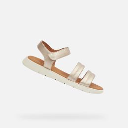 Снимка на Gold women's sandals Geox Dandra - Women's