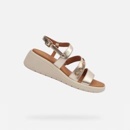 Снимка на Gold women's sandals Geox Meliconia - Women's