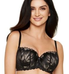 Снимка на Gorteks Moon lace push-up bra black
