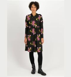 Снимка на Green-black patterned dress Blutsgeschwister The Peace of Ease - Women's