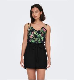 Снимка на Green-black women's patterned tank top ONLY Nova - Women's