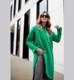 Снимка на Green insulated sweatshirt tunic Fasardi